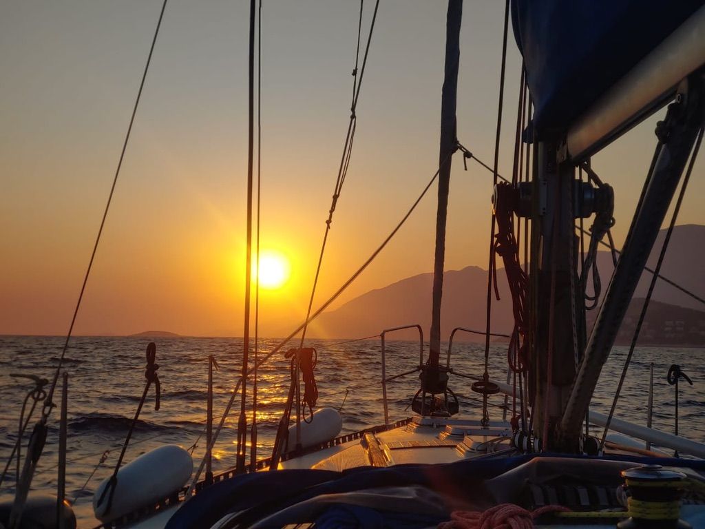 sailing trip in Turkey