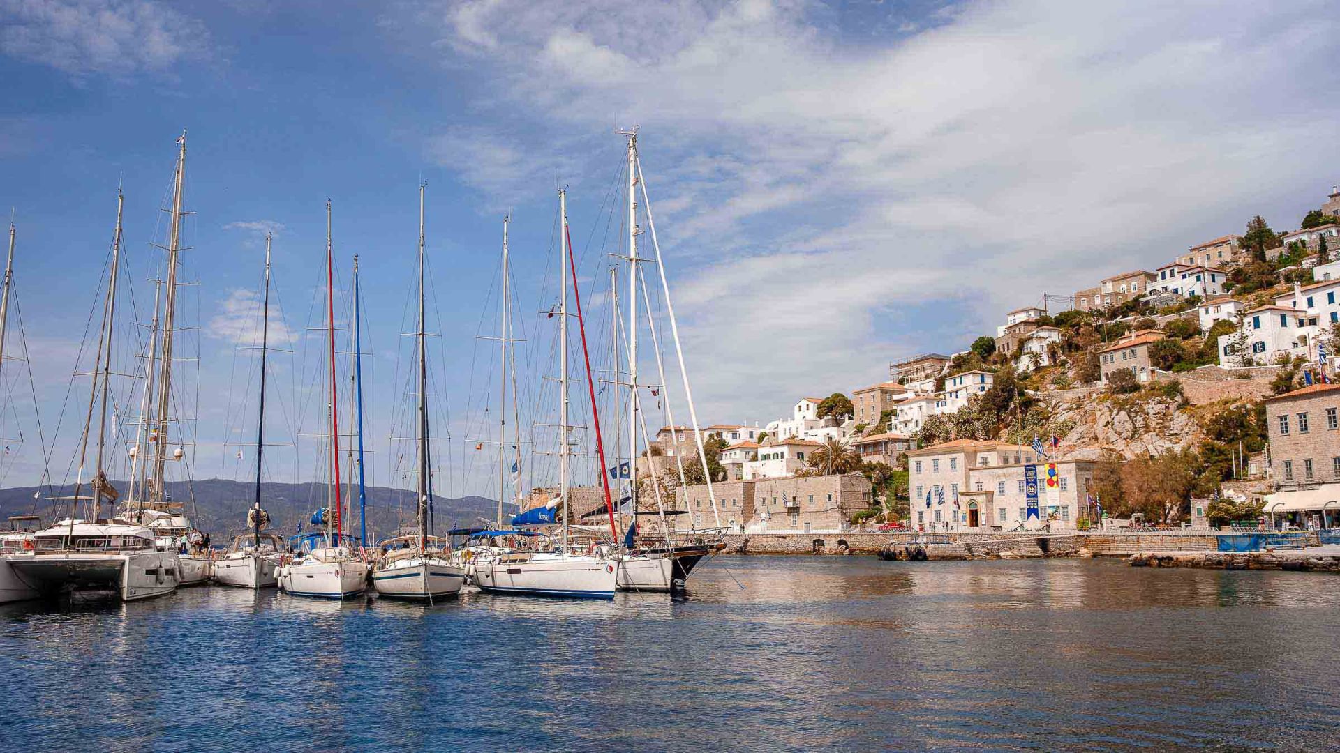 Sailing cruise in Greece