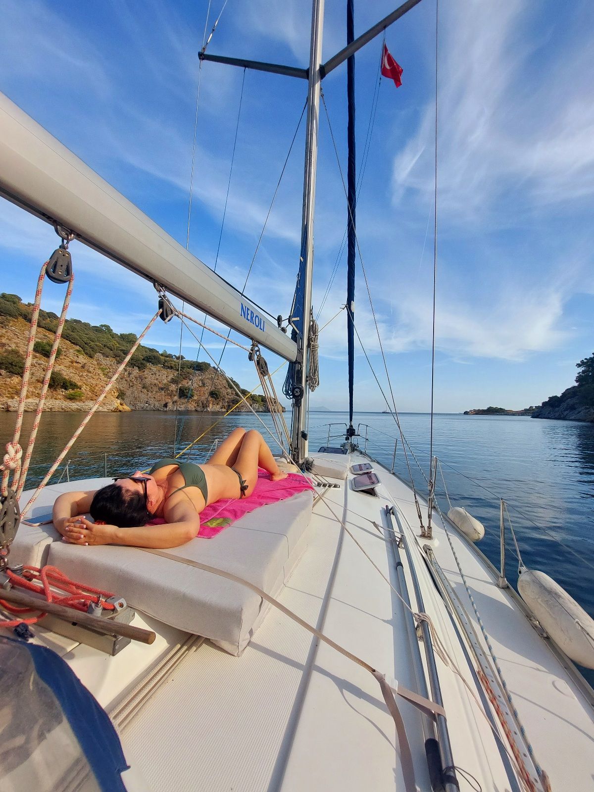 Yacht cruise the Saronic Islands. 
