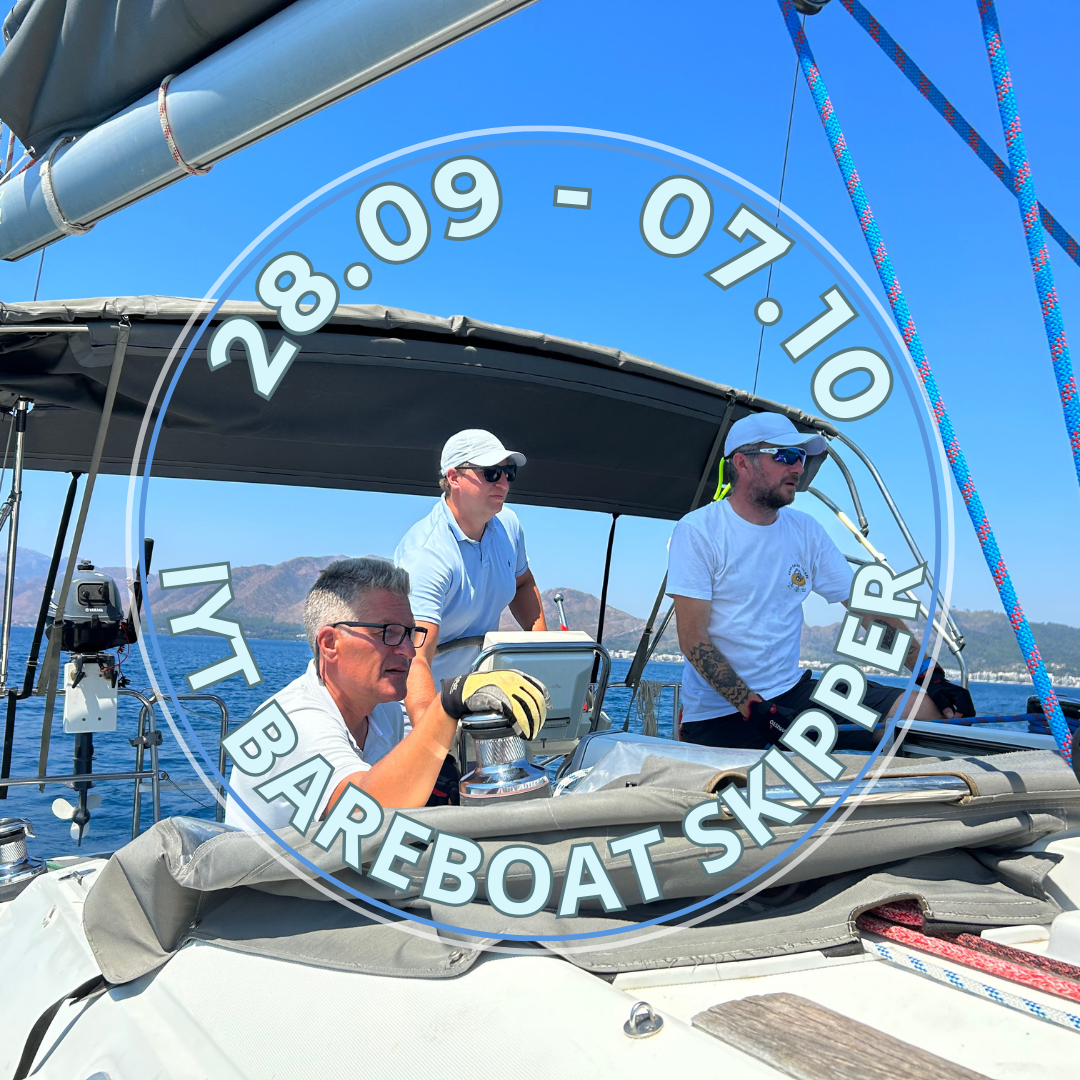 10 days: IYT Bareboat Skipper + VHF Operator