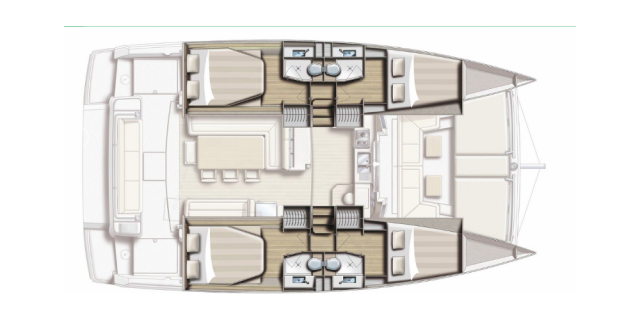 Bali4.1, Парусный катамаран