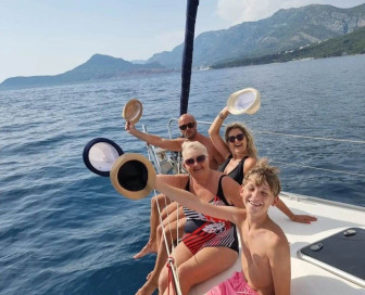 Sail whis love. Love in white., One day charter, Montenegro, Kotor