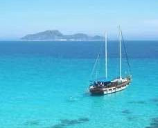 Blue cruise on the Aegean coast of Turkey, Cruise, Turkey, Marmaris