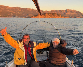 Fishing with Andrian and Uncle Mitya, Fishing, Montenegro, Budva