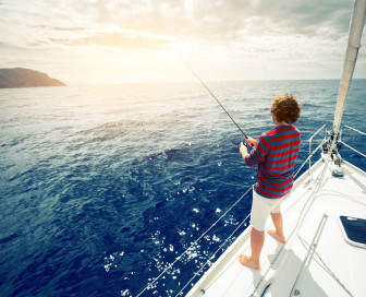 fishing on a yacht, Fishing, Montenegro, Bar