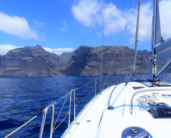 Around the Canary Islands on a sailing yacht. Tenerife & Gran Canaria, Cruise, Spain, Canary islands