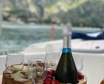 Sail whis love. Love in white. 1 day, One day charter, Montenegro, Kotor