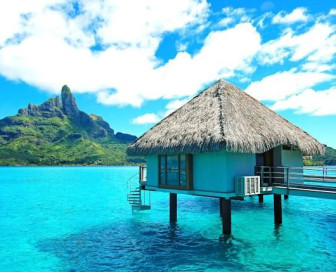 Tahiti  - Bora-Bora - Cook Islands, One way trip, French Polynesia, French polynesia