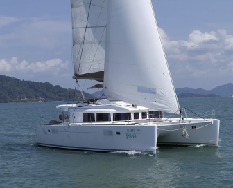 Yacht flotilla of catamarans Thailand Phuket - deep relaxation, luxury, pleasure, Cruise, Thailand, Andaman sea