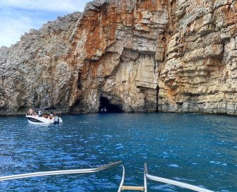 Motor boat Trip Zanjica Beach and Blue Cave, One day charter, Montenegro, Herceg Novi