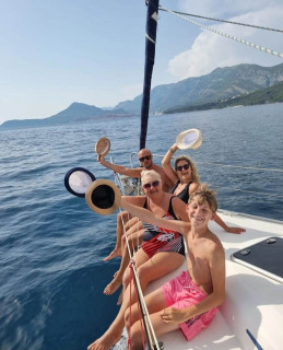 Sail whis love. Love in white., One day charter, Montenegro, Kotor