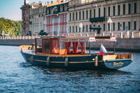 Motorboat Van Gogh, One day charter, Russia, Saint-Petersburg