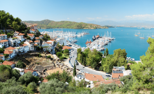 Turkish Riviera under sail, Cruise, Turkey, Fethiye/Göcek