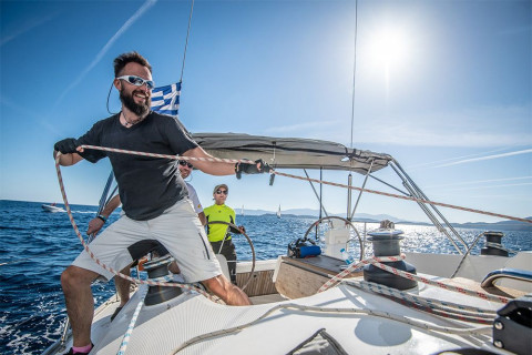 Group lessons on a yacht, Training, Spain, Barcelona