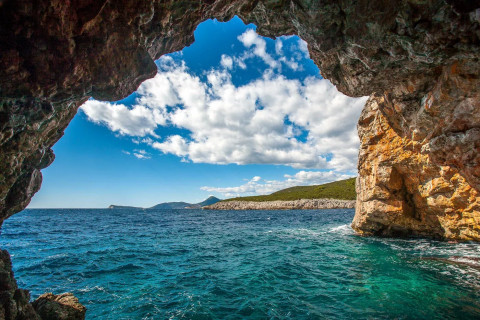 Sail boat trip - Blue caves, Mammula, One day charter, Montenegro, Kotor