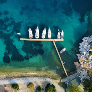 Blue cruise on the Aegean coast of Turkey, Круиз, Турция, Мармарис