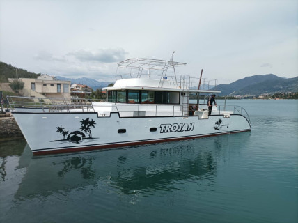 Trojan boat, One day charter, Montenegro, Tivat