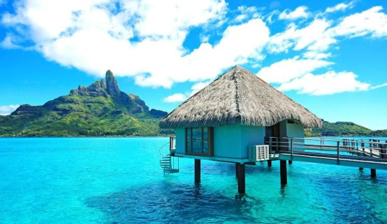 Tahiti  - Bora-Bora - Cook Islands, One way trip, French Polynesia, French polynesia