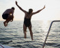 Catamaran on Ionian Islands of Greece, Cruise, Greece, Ionian