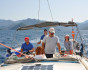 Catamaran on Ionian Islands of Greece, Cruise, Greece, Ionian