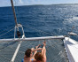 Catamaran on Ionian Islands of Greece, Cruise, Greece, Ionian