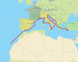 Sailing: Spain Mallorca - Gibraltar, One way trip, Spain, Mediterranean coast